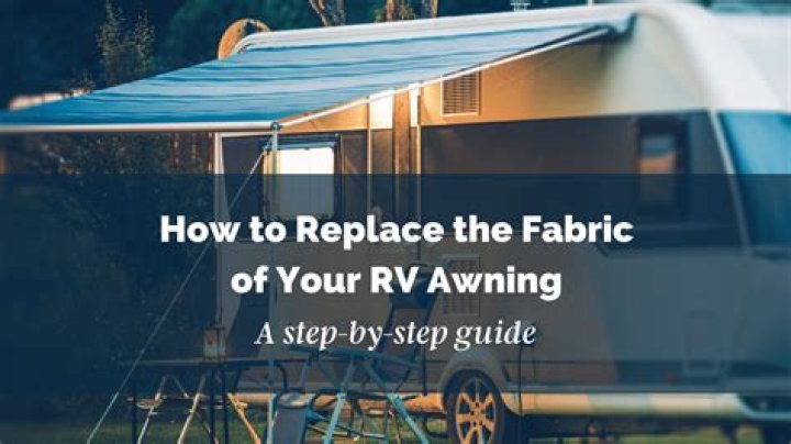 How much does it cost to replace an RV awning?