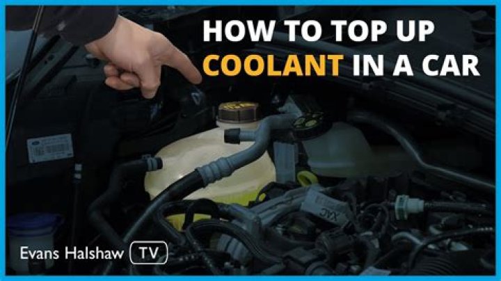 How much does it cost to top up coolant?