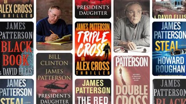 How much does James Patterson make a year?