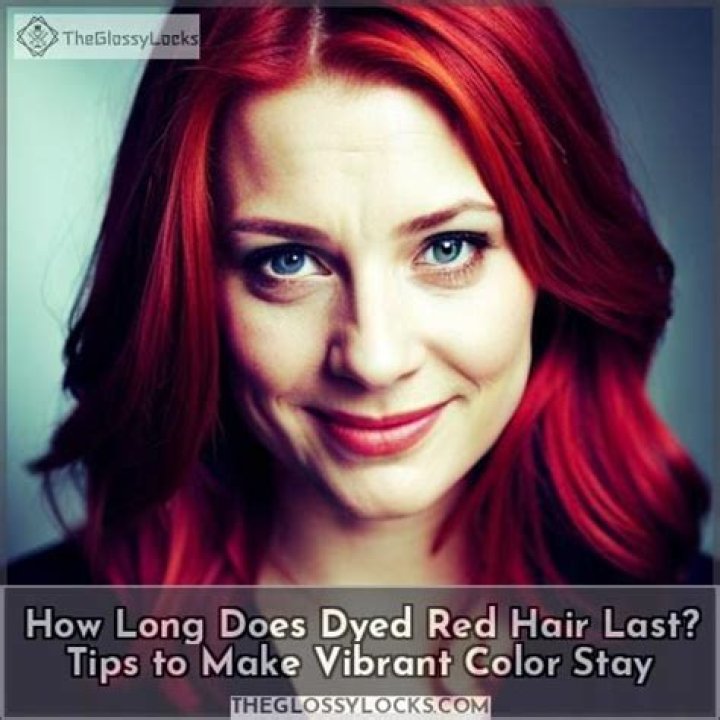 How often does red hair need to be touched up?