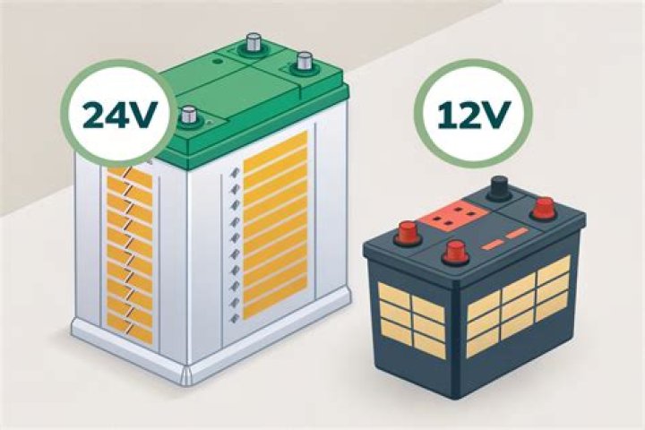 Is 24v faster than 12v?