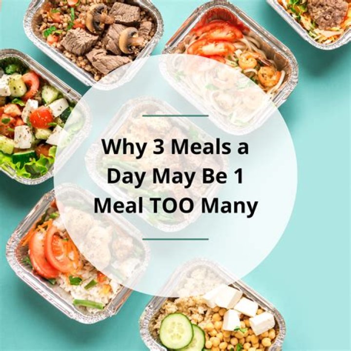 Is 3 meals a day better than 6?