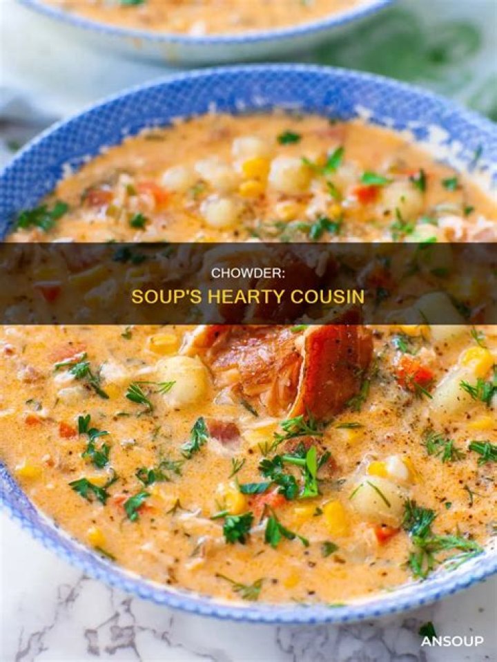 Is a chowder a soup?