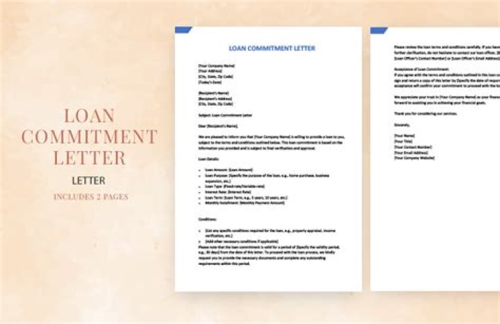 Is a mortgage commitment letter binding?