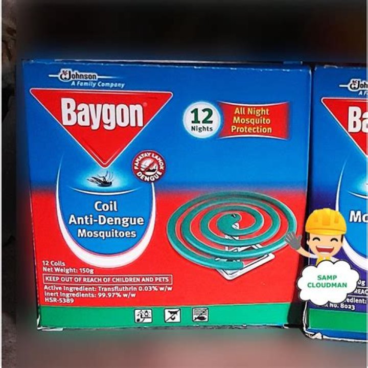 Is Baygon mosquito coil safe?