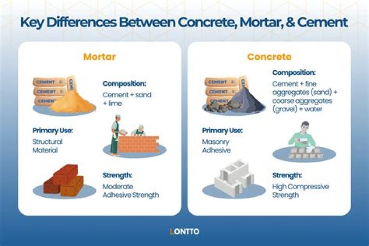 Is cement the same as concrete?
