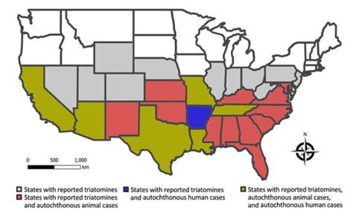 Is Chagas disease in Florida?