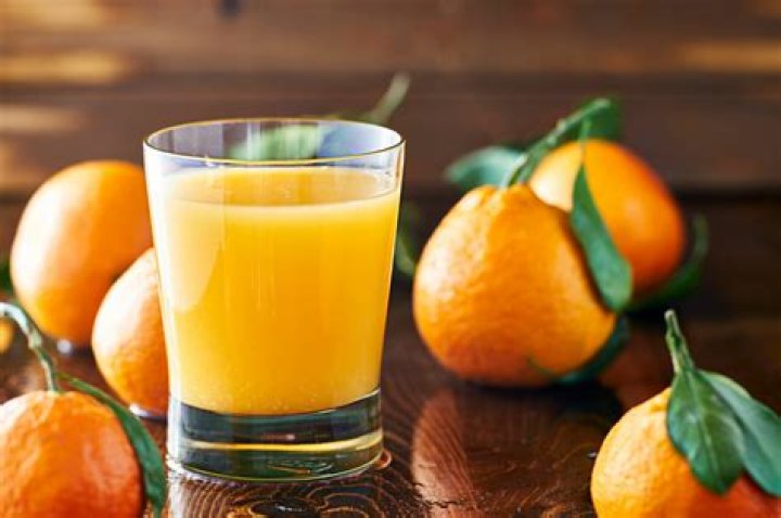 Is drinking orange juice good for acne?