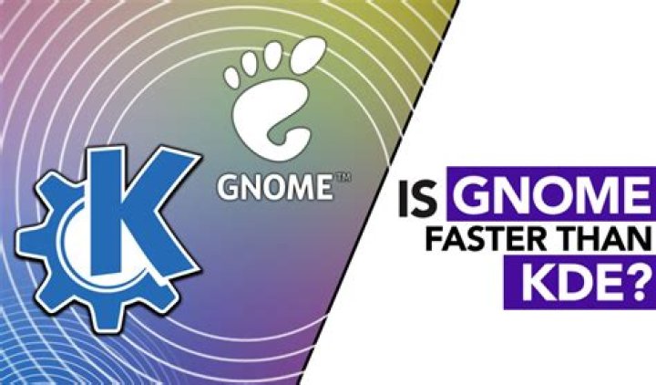 Is Gnome faster than KDE?