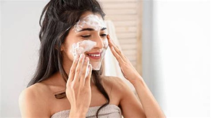 Is it better to wash your face once or twice a day?