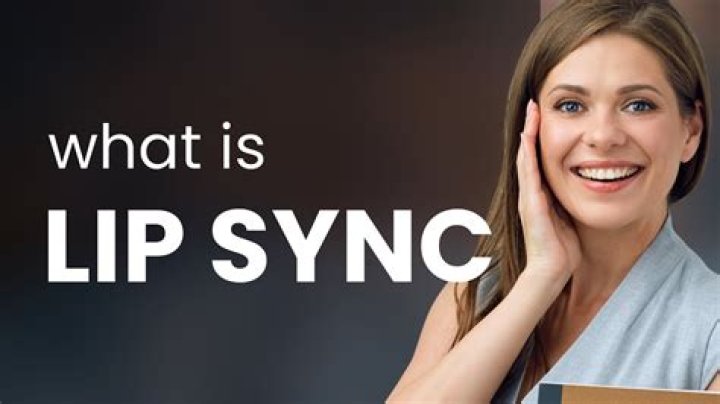 Is it called lip singing or lip syncing?