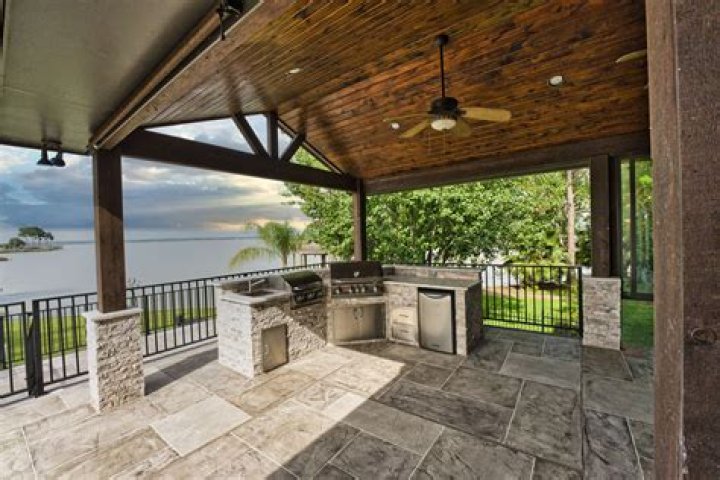 Is it okay to grill under a covered porch?