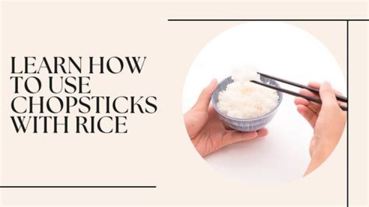 Is it rude to eat rice with chopsticks?