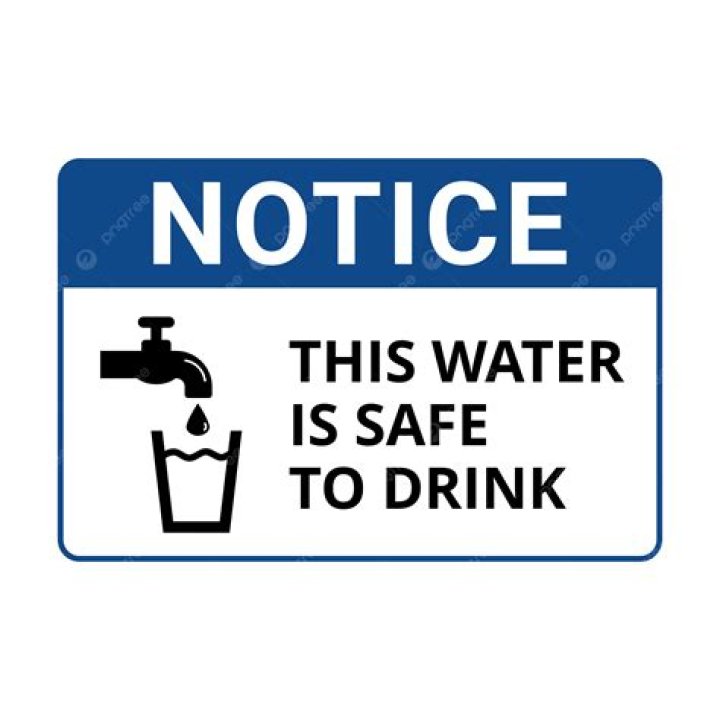 Is it safe to drink water from the shower?