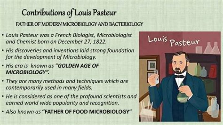 Is Louis Pasteur father of microbiology?