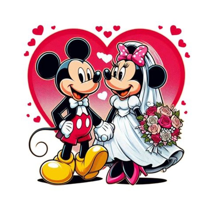 Is Mickey Mouse married to Minnie?