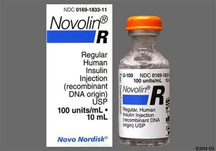 Is novolin R regular insulin?