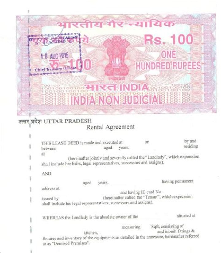 Is registration required for rental agreement?