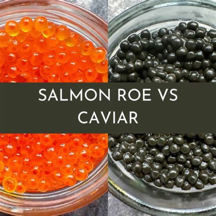 Is Salmon roe the same as caviar?