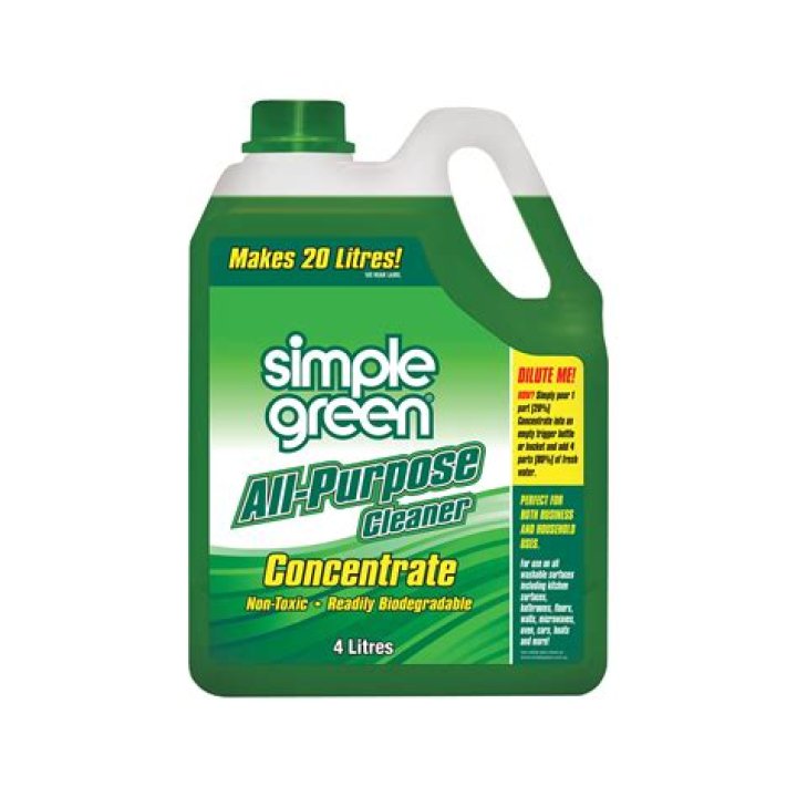 Is Simple Green safe on paint?