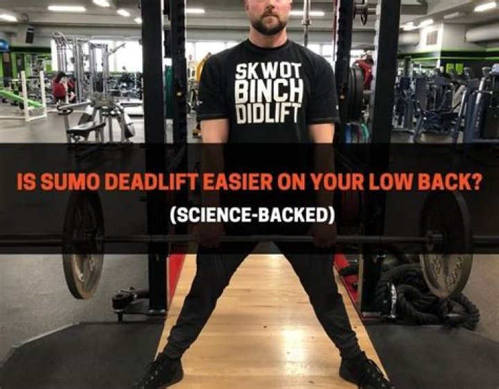 Is sumo deadlift easier?