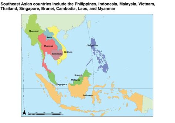 Is Thailand in Asia or Indonesia?