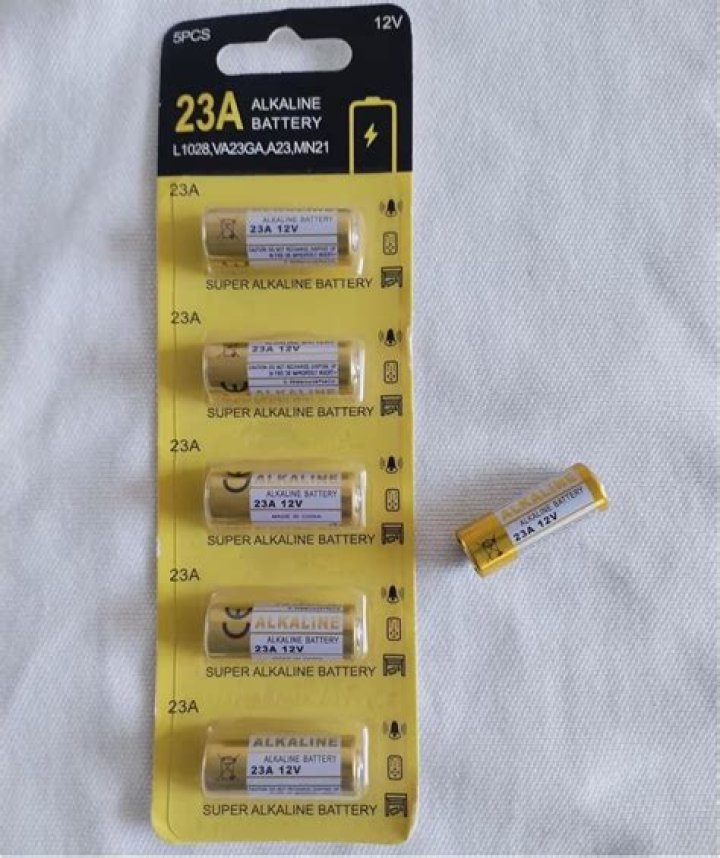Is there a difference between 23a and a23 batteries?