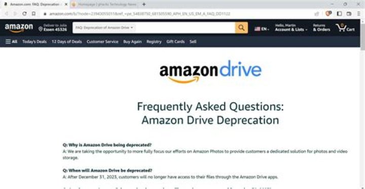 Is there an Amazon Drive app?