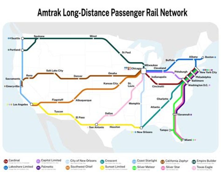 Is there an Amtrak?
