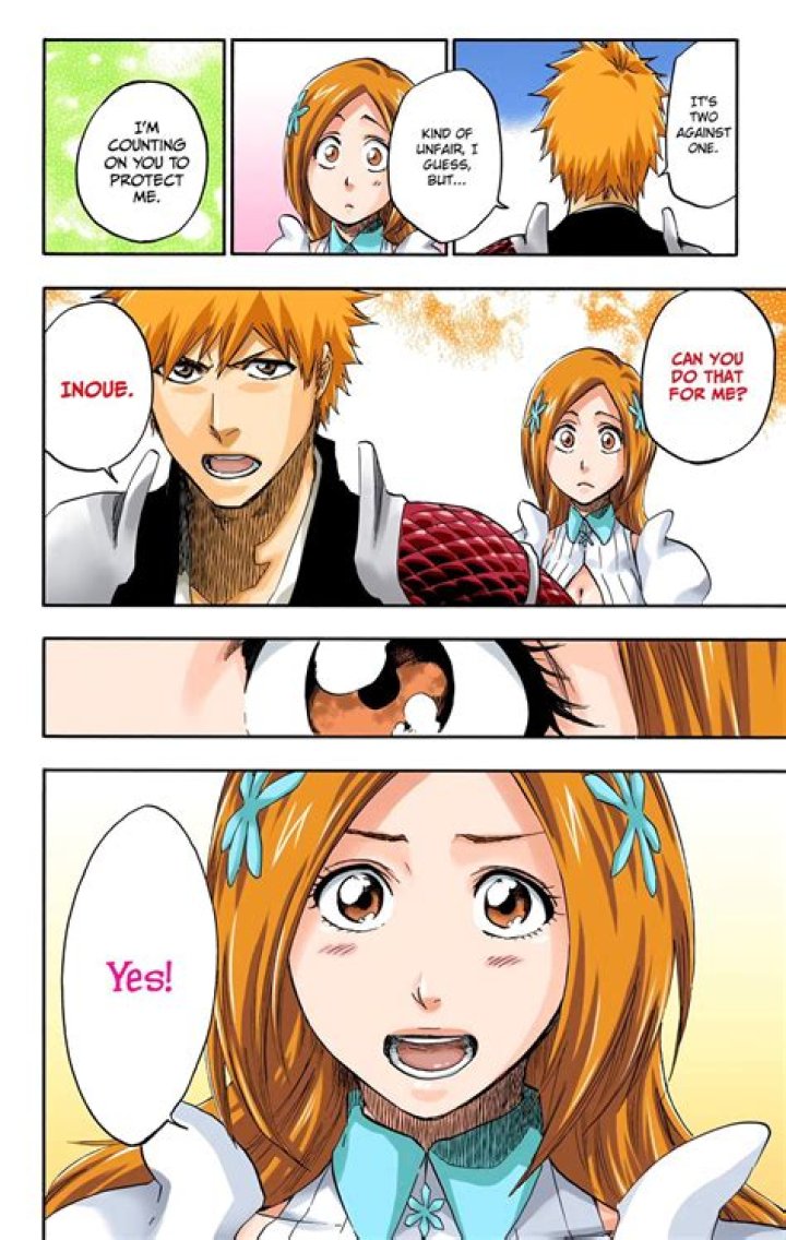 Is Ulquiorra in love with Orihime?