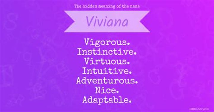 Is Viviana a common name?