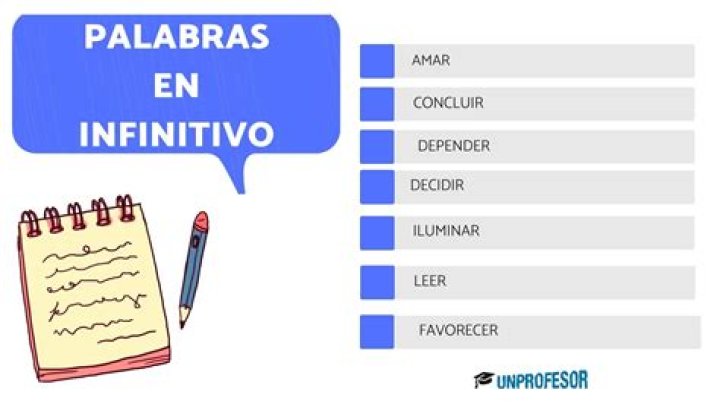 ¿Qué son las oraciones en infinitivo?
