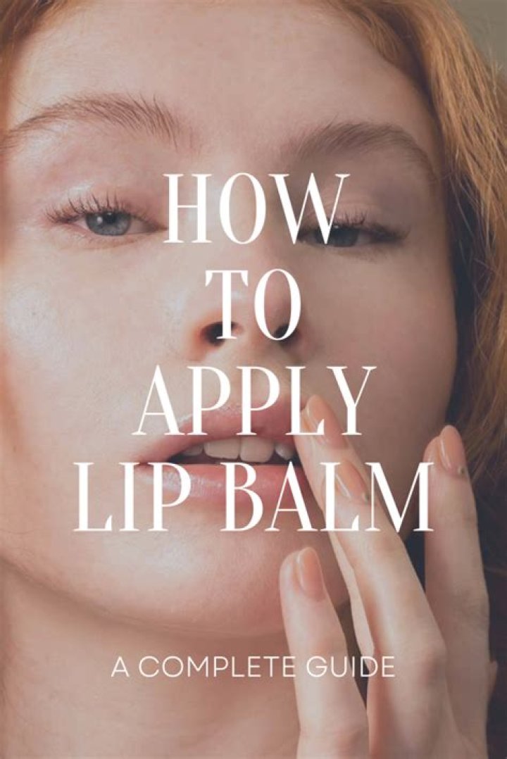 Should you apply lip balm before bed?