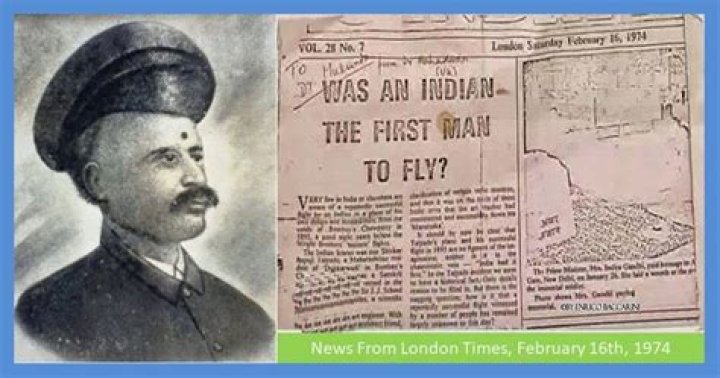 Was an Indian the first man to fly?