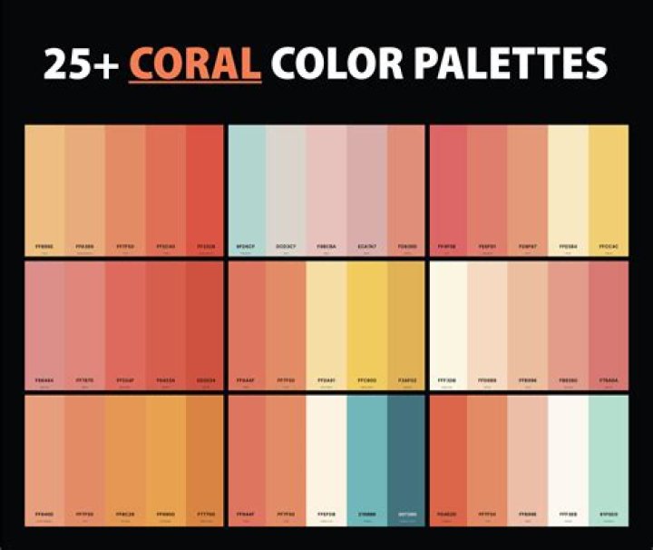What accent color goes with Coral?
