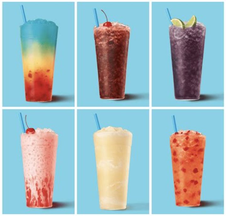 What are all the Sonic slush flavors?