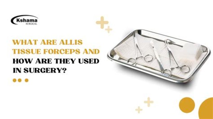 What are Allis tissue forceps used for?