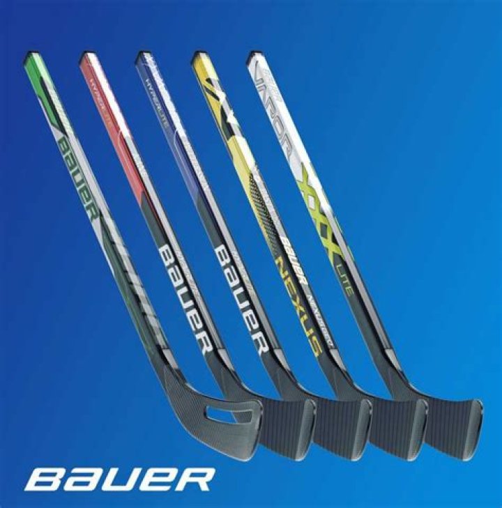 What are Bauer hockey sticks made of?