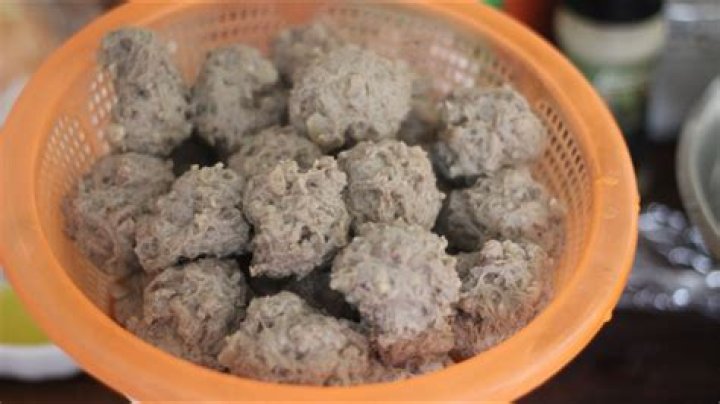 What are beef tendon balls?