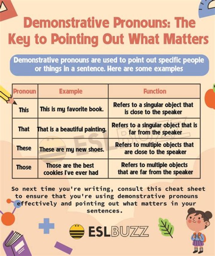 What are demonstrative pronouns in German?