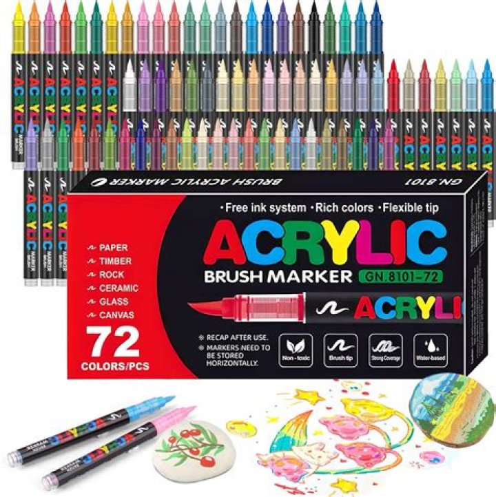 What are good acrylic paint brushes?