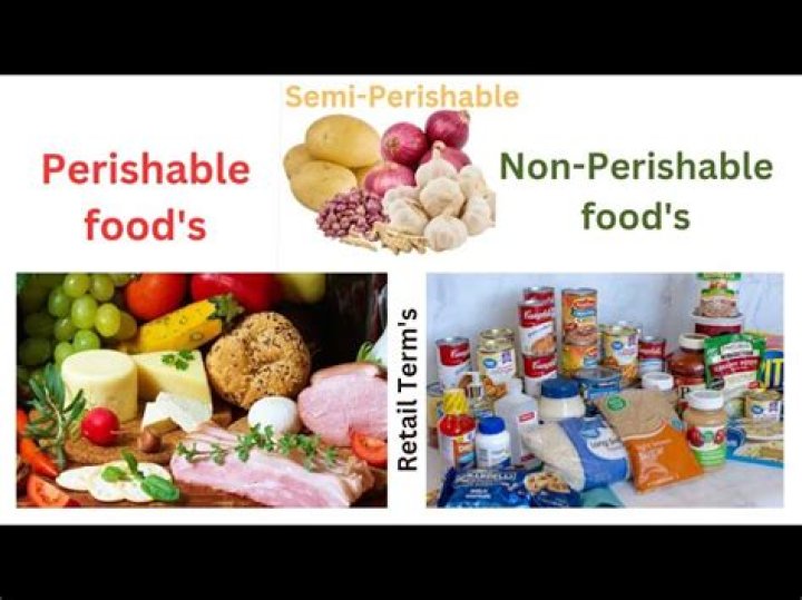 What are healthy non perishable foods?