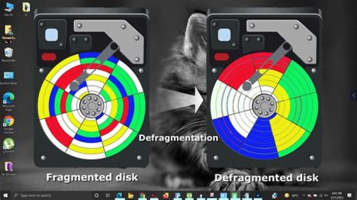 What are the benefits of defragmenting your hard drive?