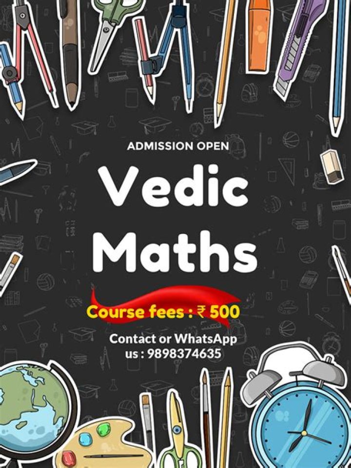 What are the benefits of Vedic Maths?