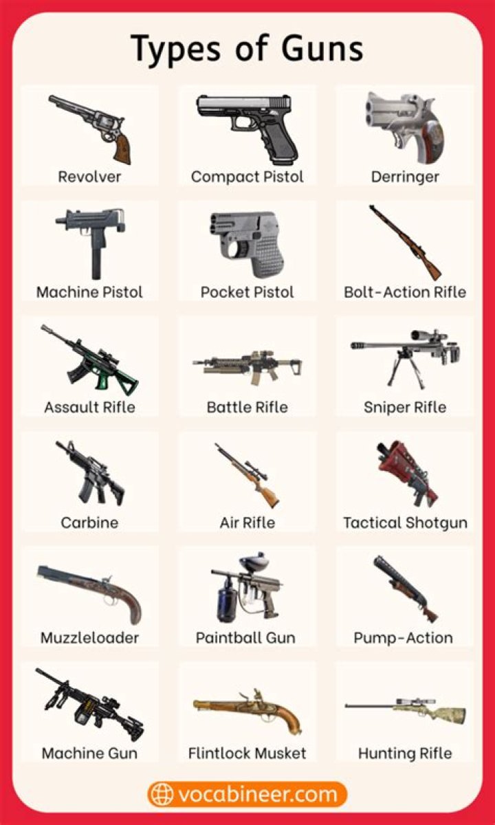 What are the different types of gun rails?