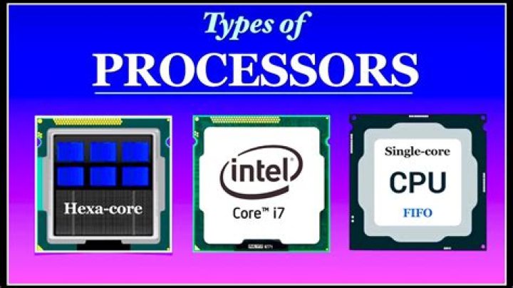 What are the different types of Intel processors?