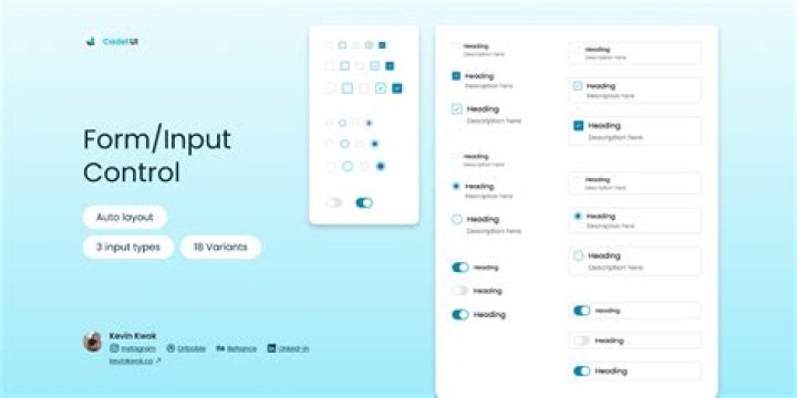 What are the form controls?