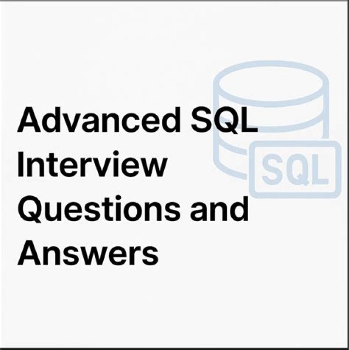 What are the interview questions on SQL?