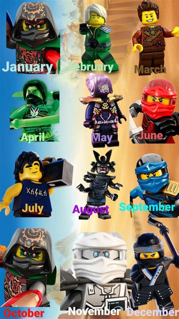 What are the ninjas names from Ninjago?