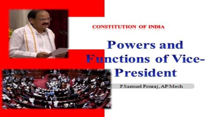 What are the powers of the vice president?